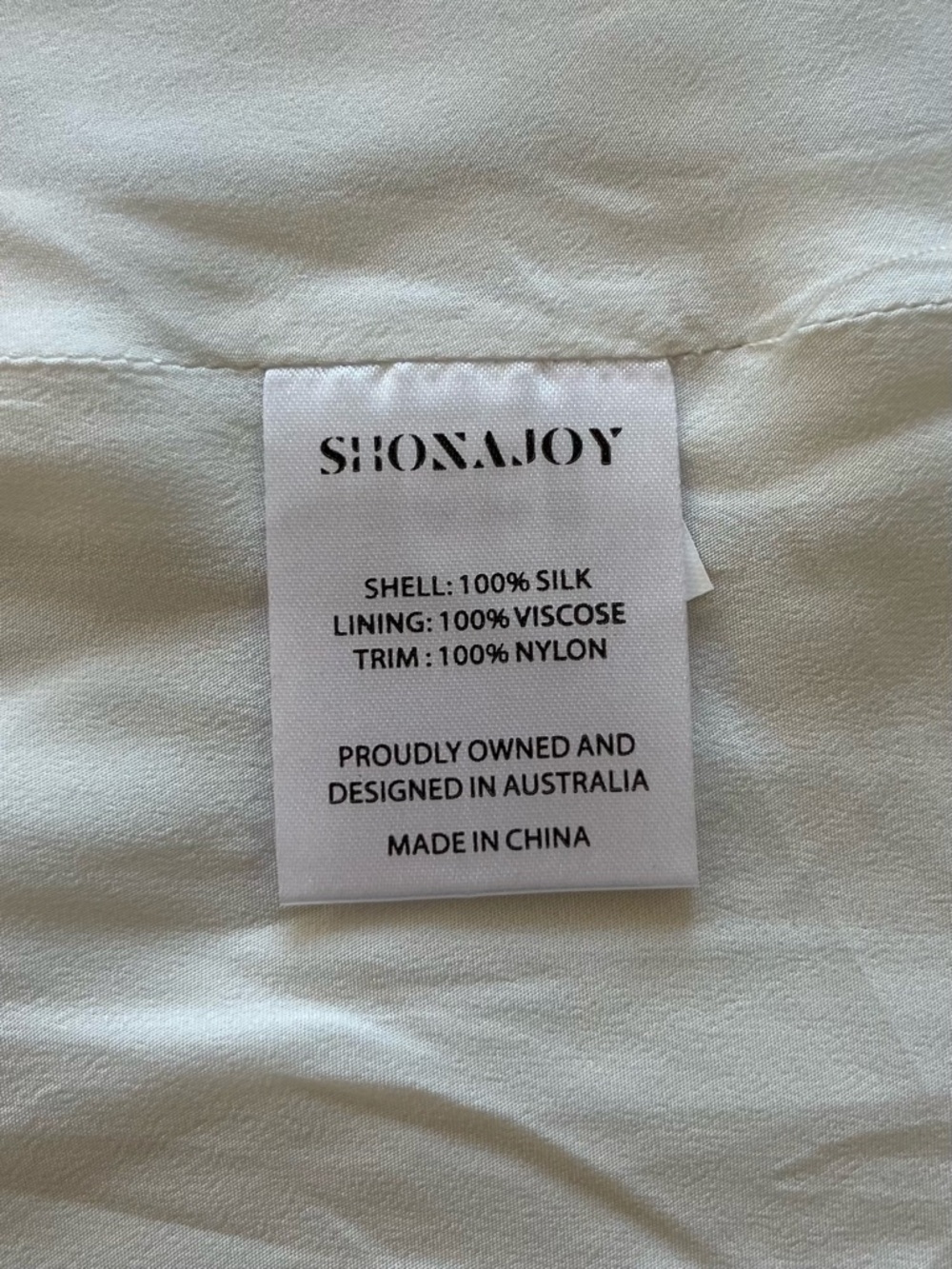 Shona Joy La Lune Cumulus Silk Backless Lace Split Maxi Dress in Ivory Size 6 - Picture 7 of 15